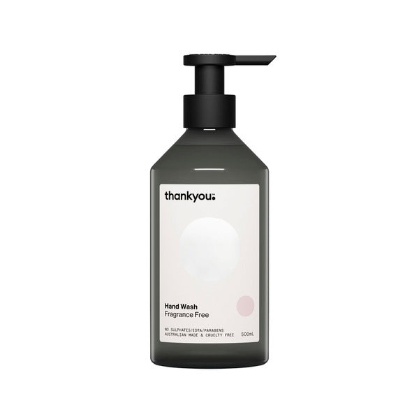 Thankyou Hand Wash Fragrance Free 500ml