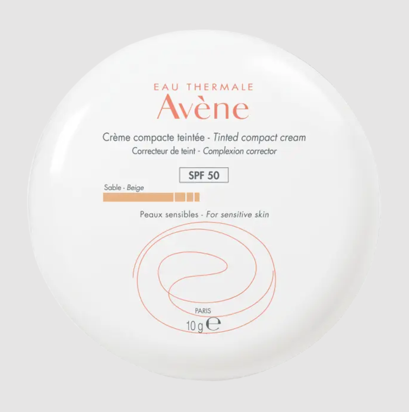 Avène High Protection Tinted Compact, Mineral SPF50